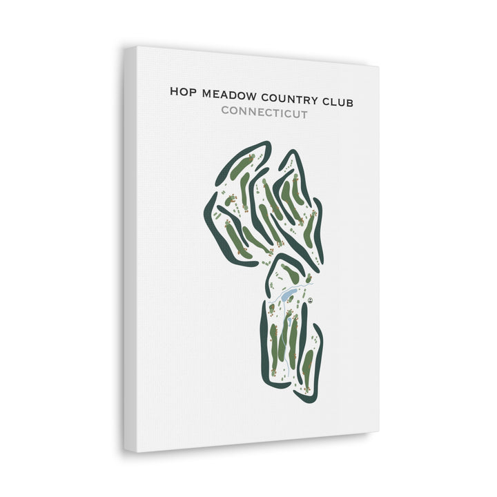 Hop Meadow Country Club, Connecticut - Printed Golf Courses