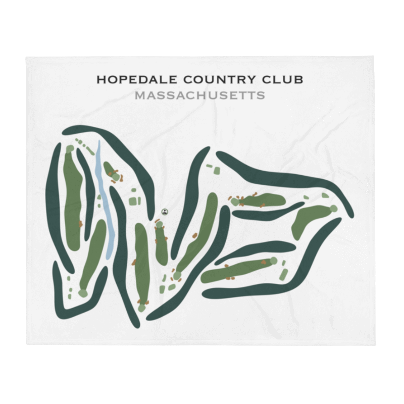 Hopedale Country Club, Massachusetts - Printed Golf Courses