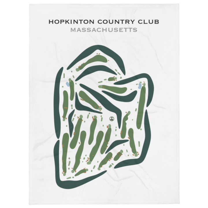 Hopkinton Country Club, Massachusetts - Printed Golf Courses