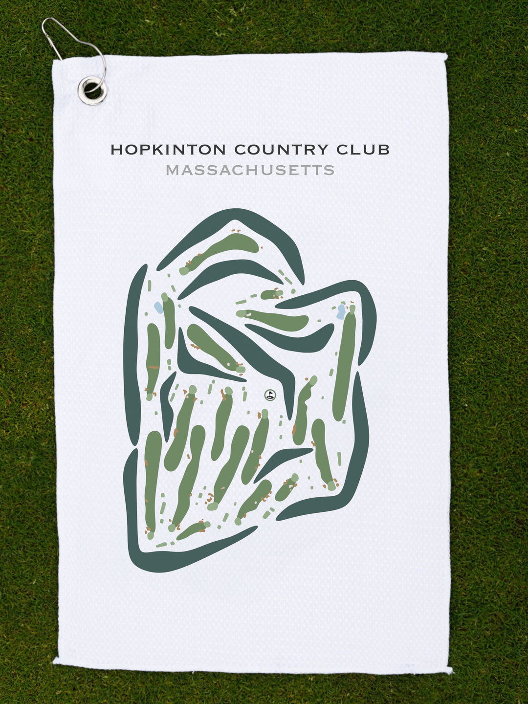 Hopkinton Country Club, Massachusetts - Printed Golf Courses