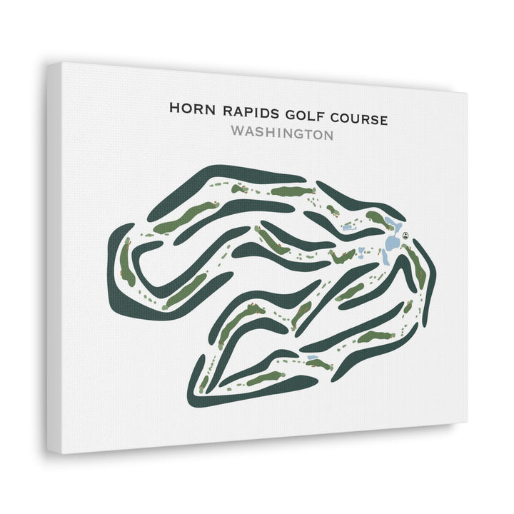 Horn Rapids Golf Course, Washington - Printed Golf Course