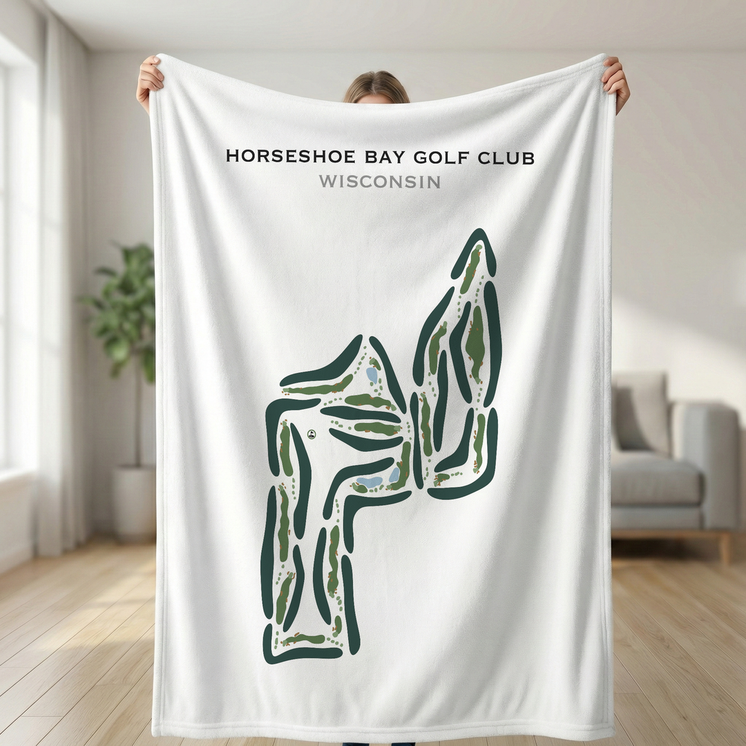 Horseshoe Bay Golf Club, Wisconsin - Printed Golf Courses