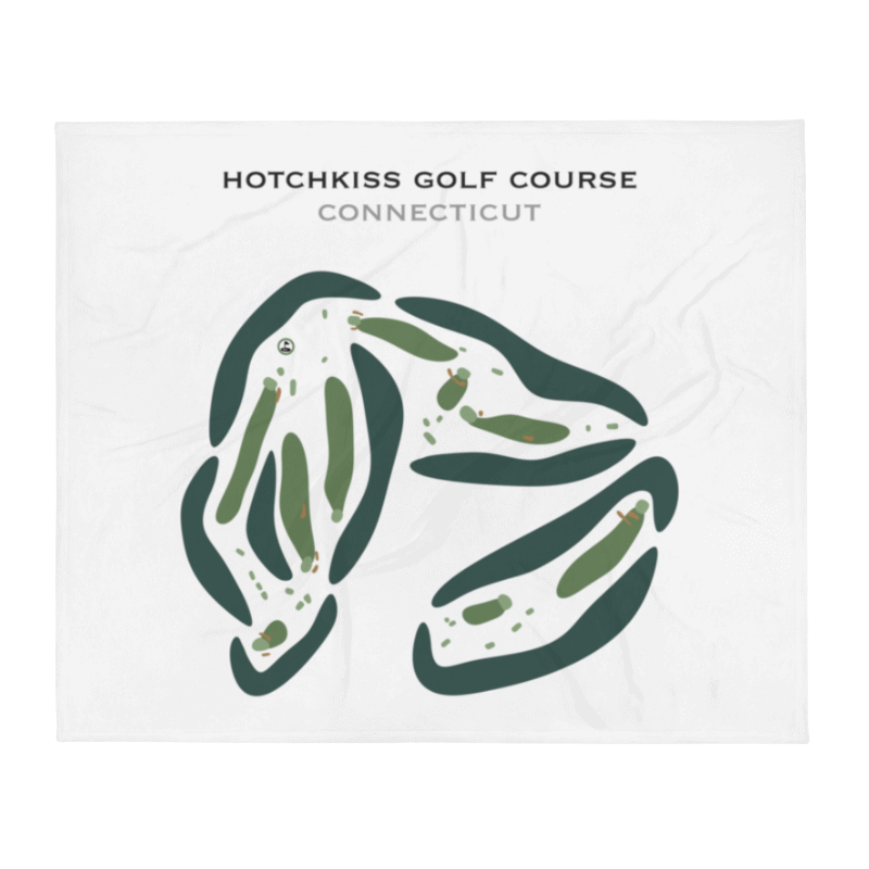 Hotchkiss Golf Course, Connecticut - Printed Golf Courses