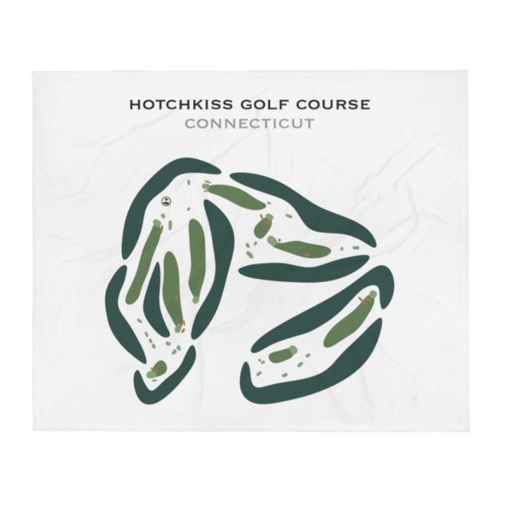 Hotchkiss Golf Course, Connecticut - Printed Golf Courses