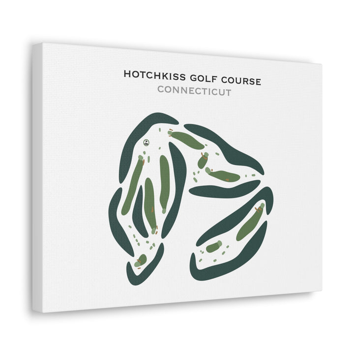 Hotchkiss Golf Course, Connecticut - Printed Golf Courses