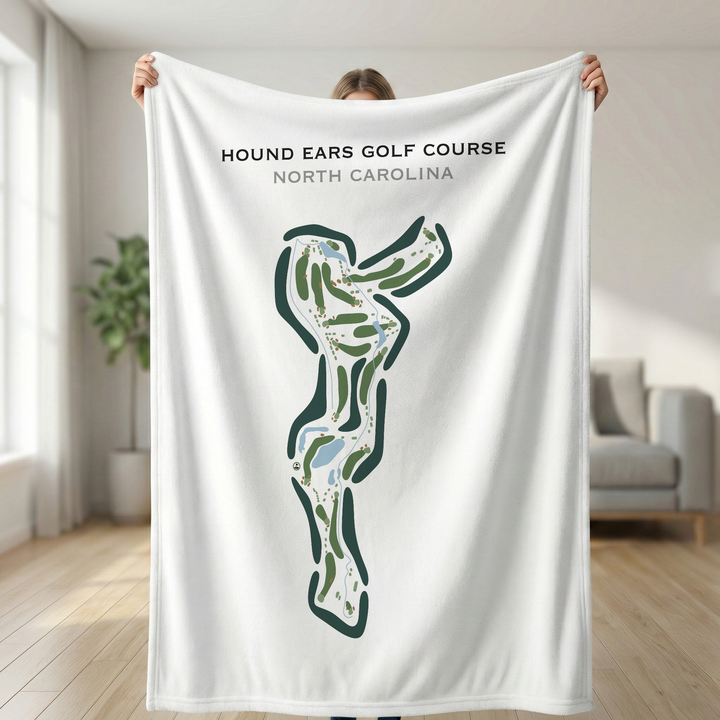 Hound Ears Golf Course, North Carolina - Printed Golf Courses