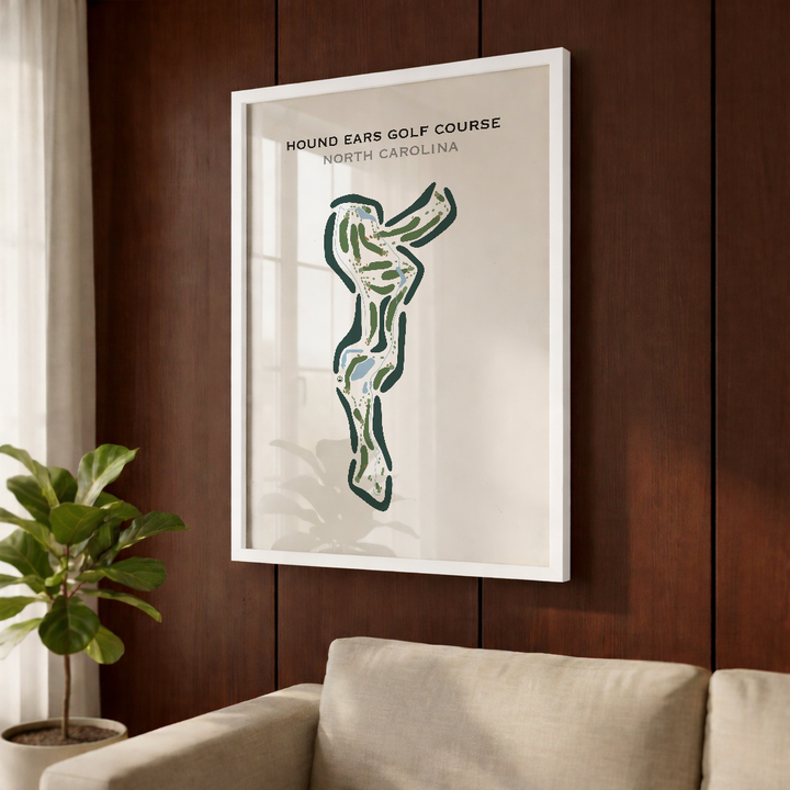 Hound Ears Golf Course, North Carolina - Printed Golf Courses
