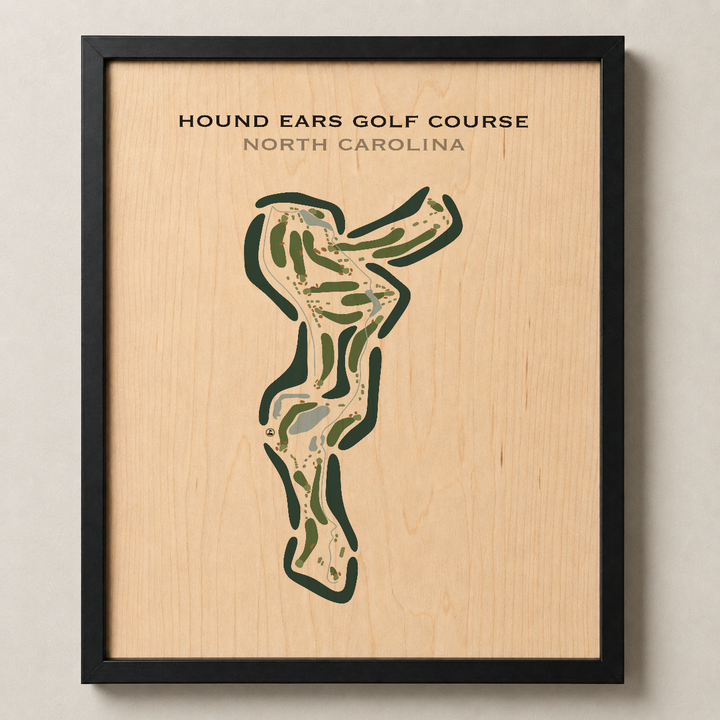Hound Ears Golf Course, North Carolina - Printed Golf Courses