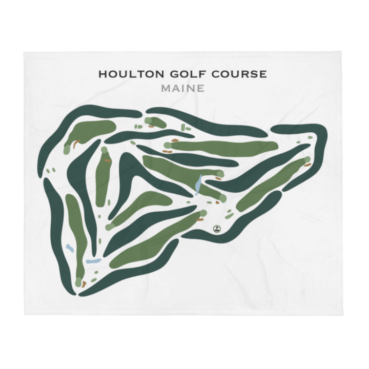 Houlton Country Club, Maine - Printed Golf Courses