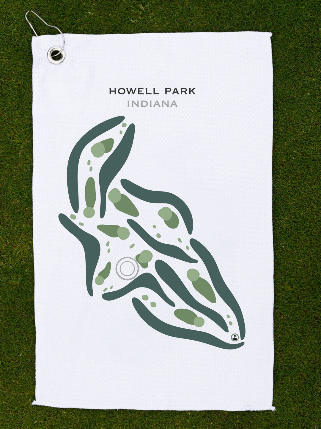 Howell Park Golf Course, Indiana - Printed Golf Courses