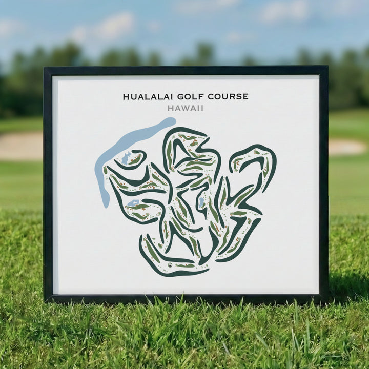Hualalai Golf Course, Hawaii - Printed Golf Courses
