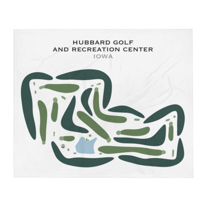 Hubbard Golf & Recreation Center, Iowa - Printed Golf Courses