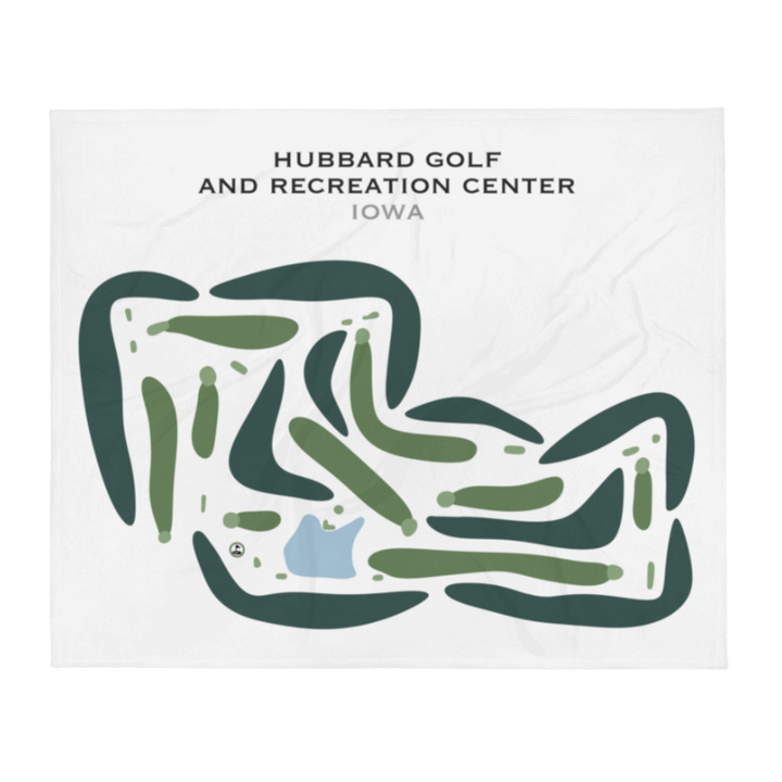 Hubbard Golf & Recreation Center, Iowa - Printed Golf Courses