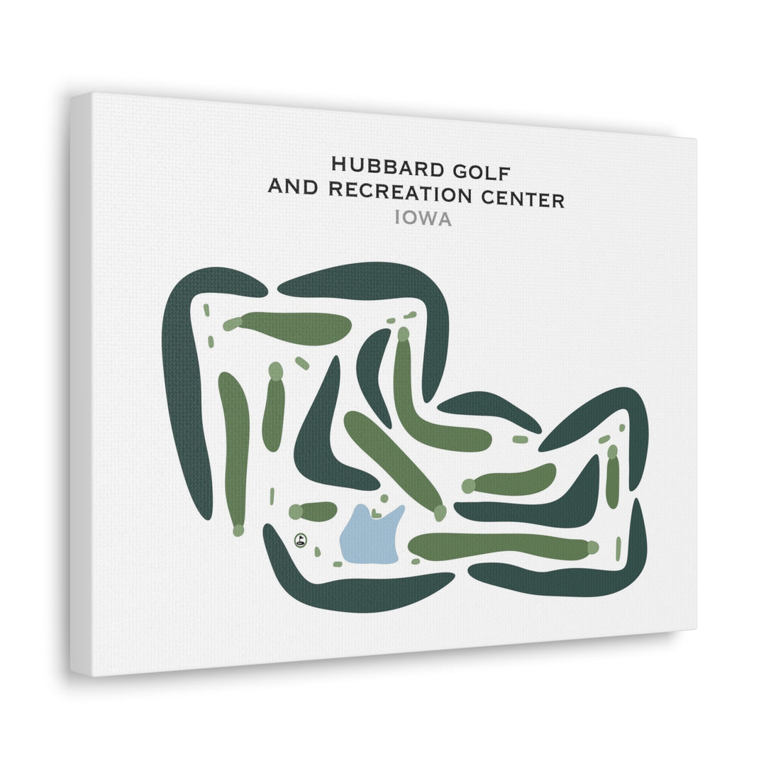 Hubbard Golf & Recreation Center, Iowa - Printed Golf Courses