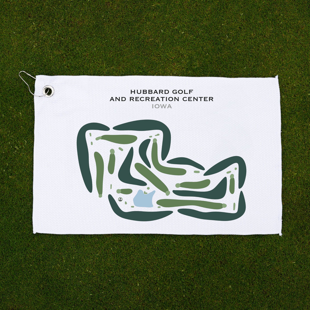 Hubbard Golf & Recreation Center, Iowa - Printed Golf Courses