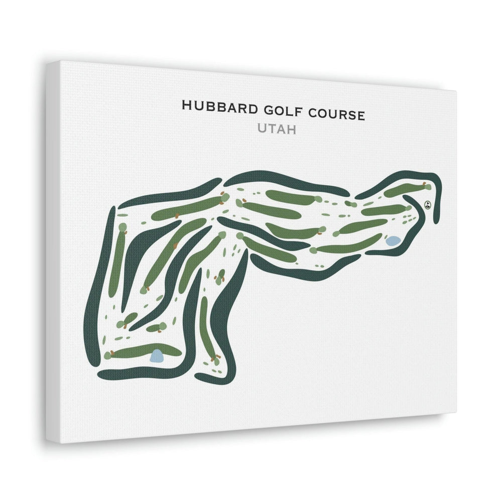 Hubbard Golf Course, Layton Utah - Printed Golf Courses - Golf Course Prints