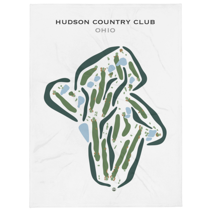 Hudson Country Club, Ohio - Printed Golf Courses