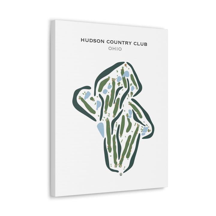 Hudson Country Club, Ohio - Printed Golf Courses