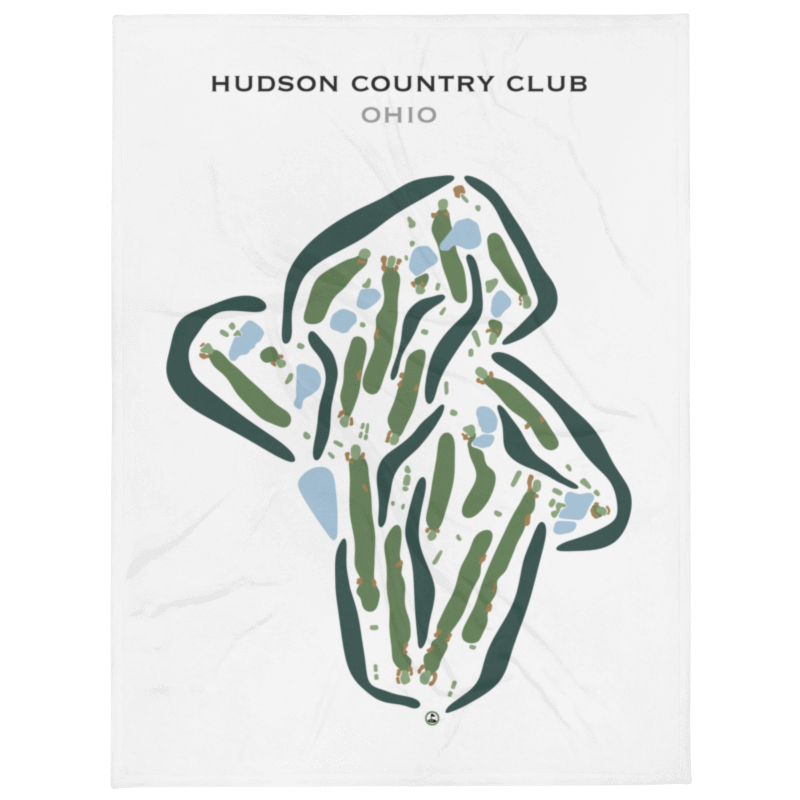 The Country Club of Hudson, Ohio - Printed Golf Courses