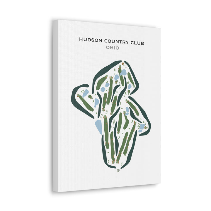 The Country Club of Hudson, Ohio - Printed Golf Courses