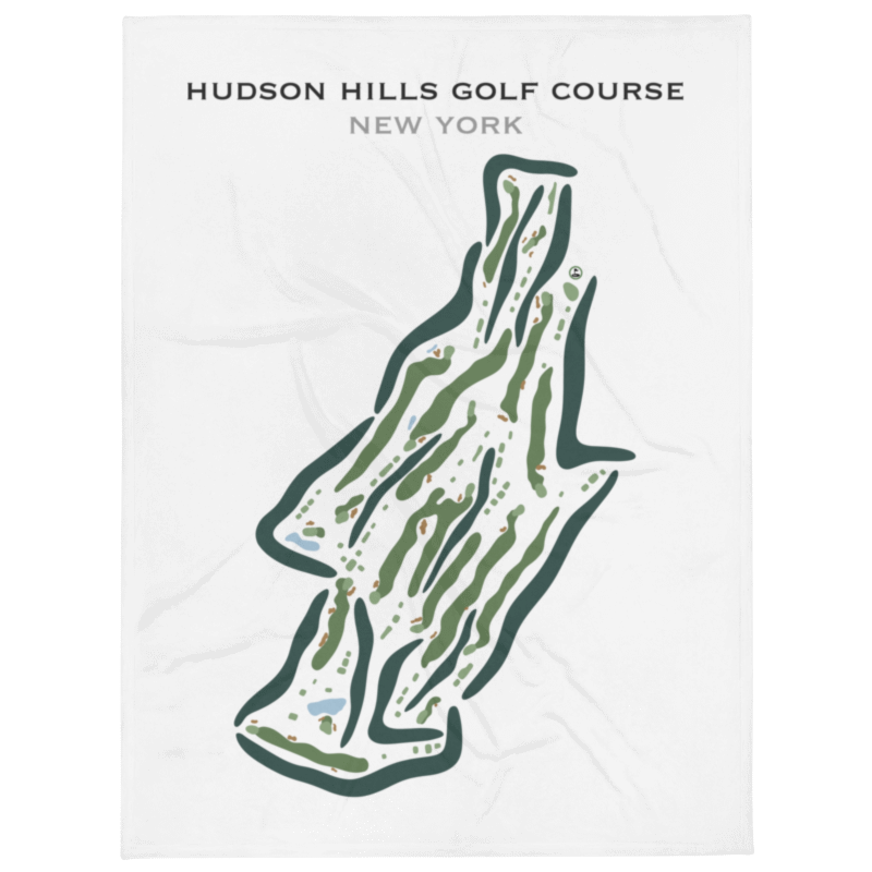 Hudson Hills Golf Course, New York - Printed Golf Courses