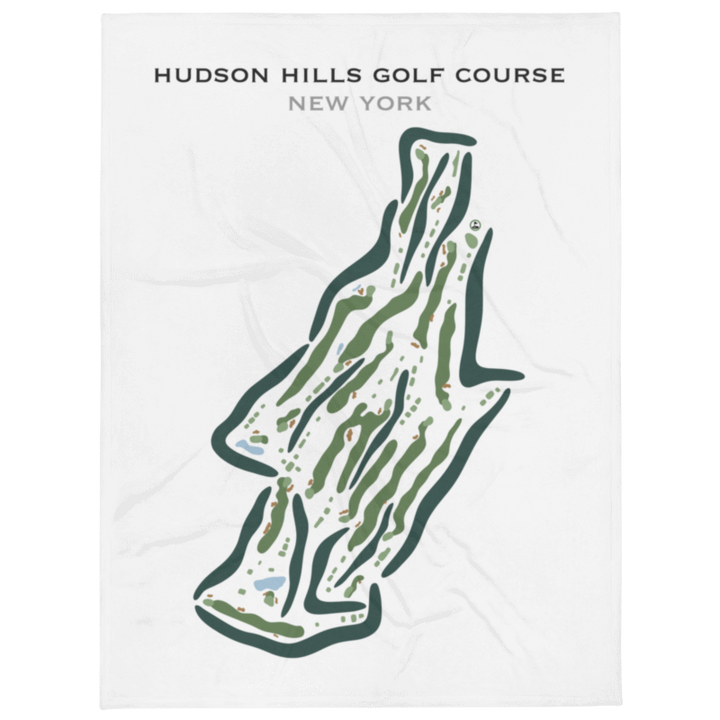 Hudson Hills Golf Course, New York - Printed Golf Courses