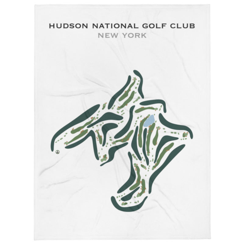 Hudson National Golf Club, New York - Printed Golf Course