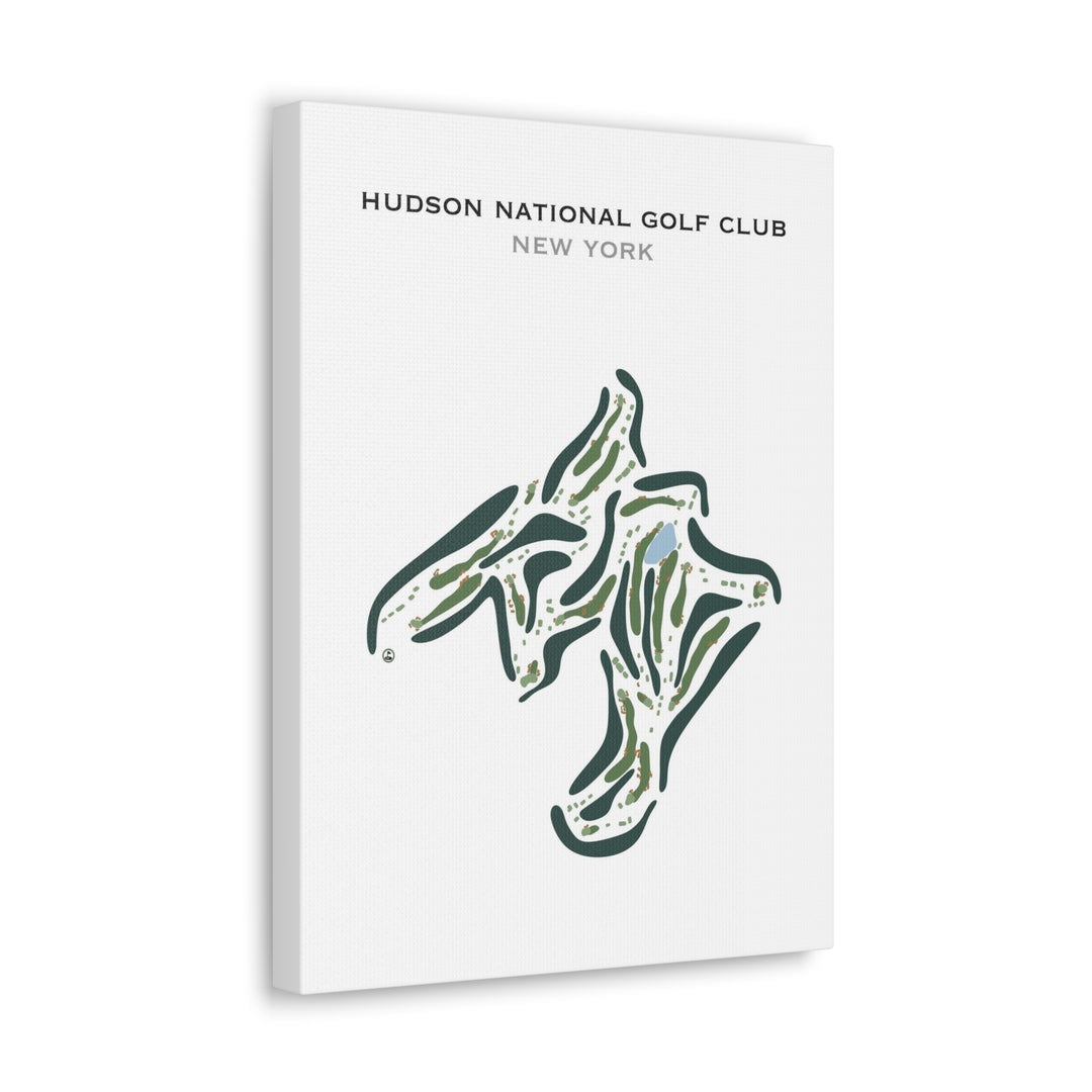 Hudson National Golf Club, New York - Printed Golf Course