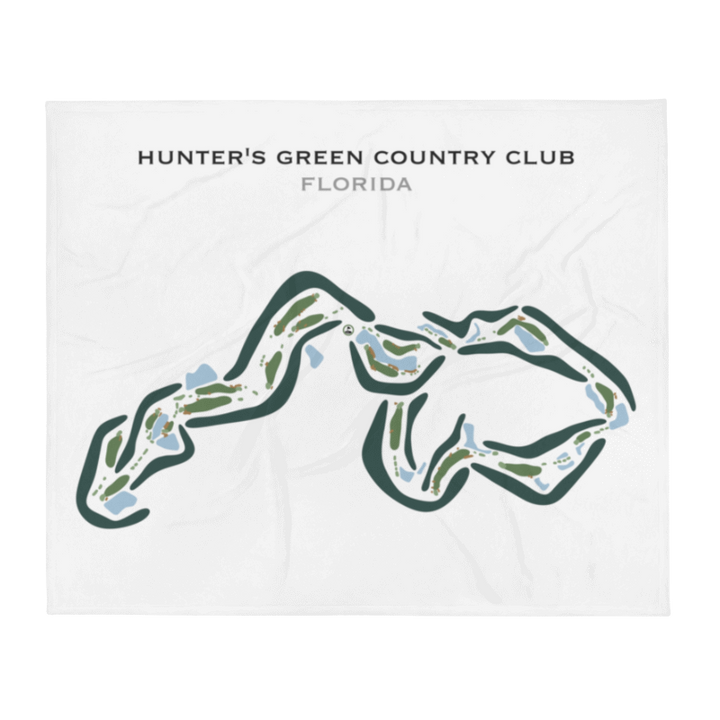 Hunter's Green Country Club, Florida - Printed Golf Courses