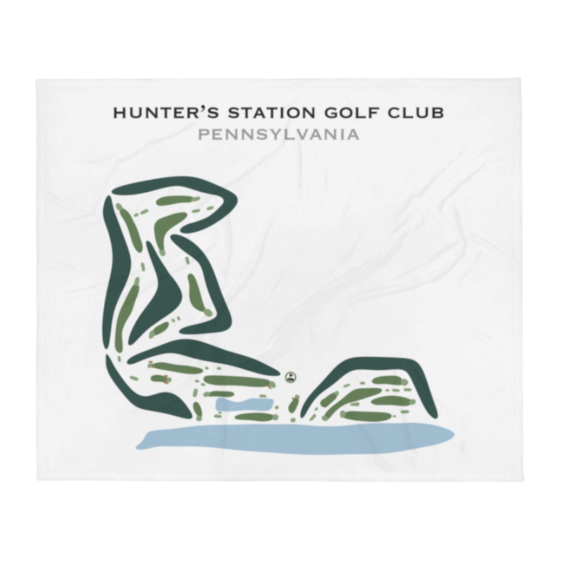 Hunter's Station Golf Club, Pennsylvania - Printed Golf Courses