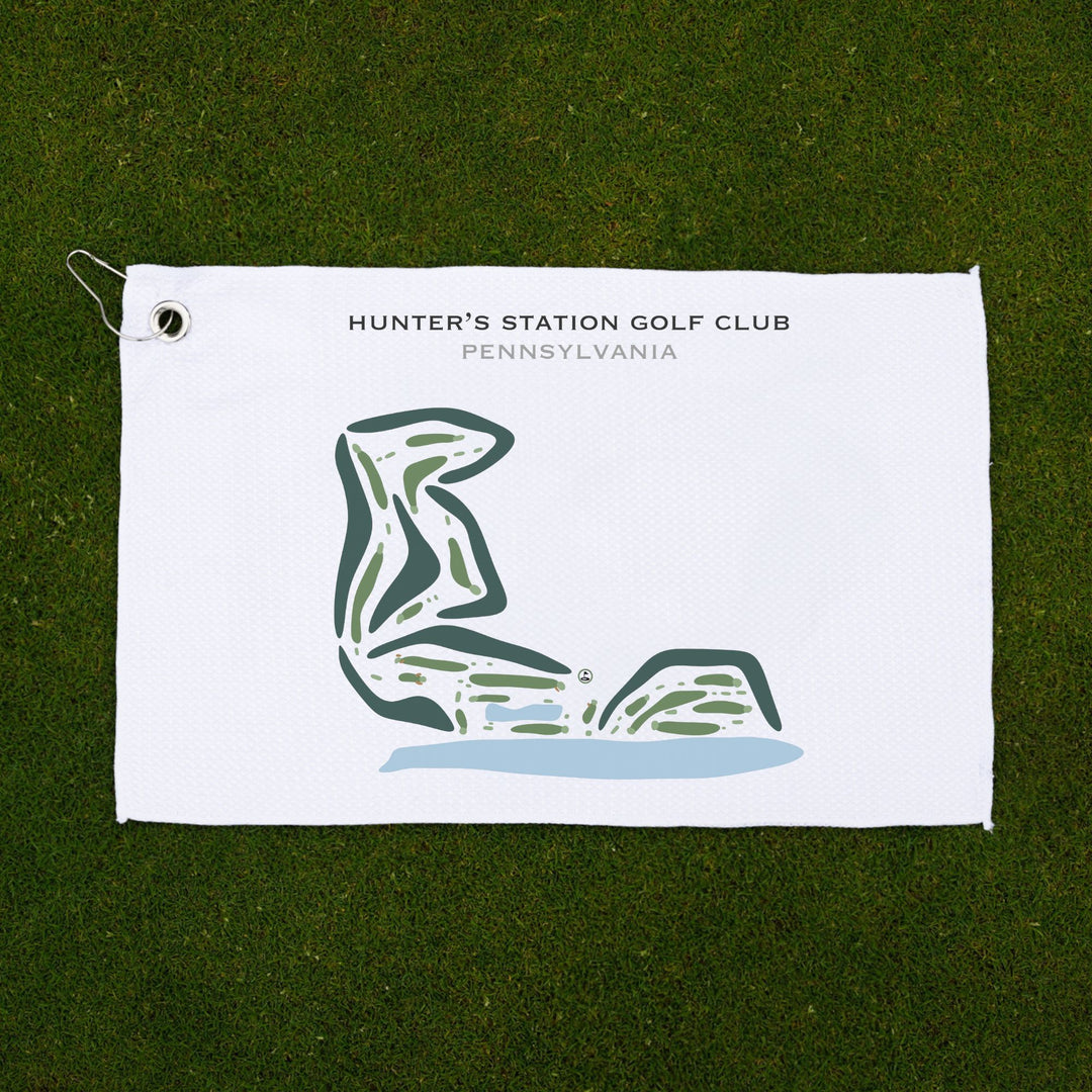 Hunter's Station Golf Club, Pennsylvania - Printed Golf Courses