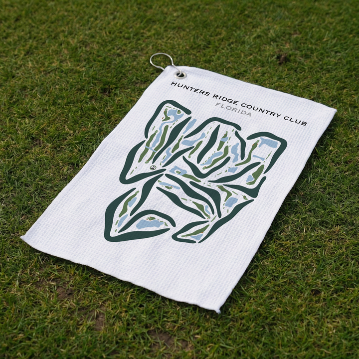Hunters Ridge Country Club, Florida - Printed Golf Courses