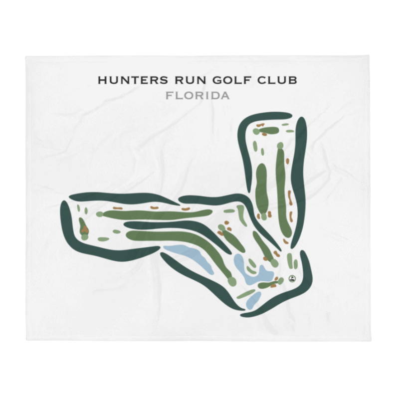 Hunters Run Golf Club, Florida - Printed Golf Courses