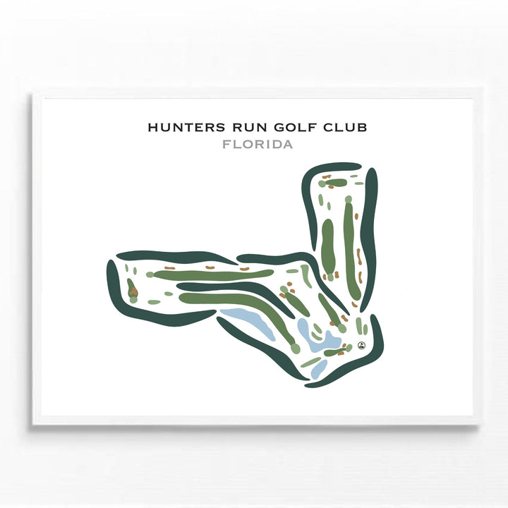 Hunters Run Golf Club, Florida - Printed Golf Courses