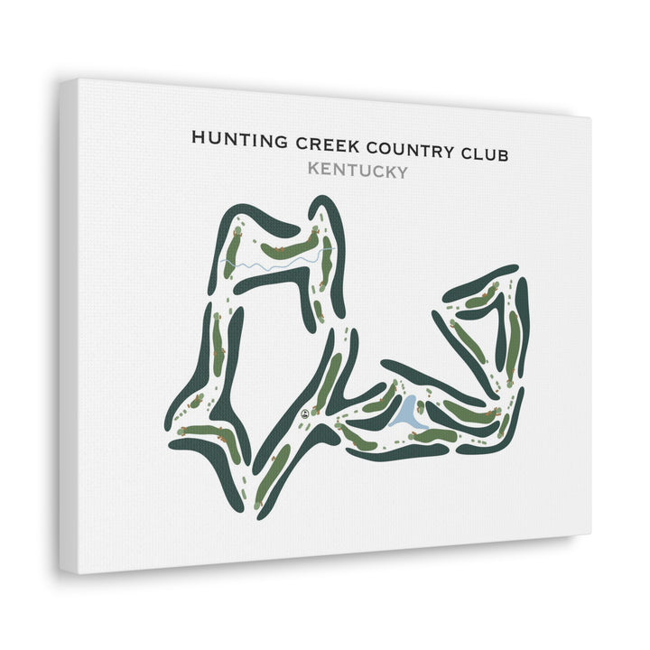Hunting Creek Country Club, Kentucky - Printed Golf Course
