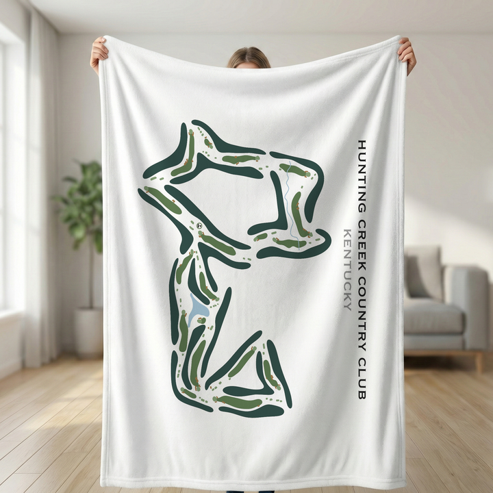 Hunting Creek Country Club, Kentucky - Printed Golf Course
