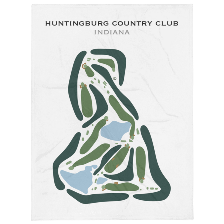 Huntingburg Country Club, Indiana - Printed Golf Courses