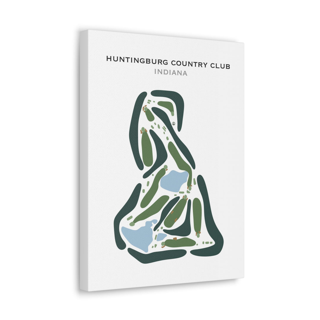 Huntingburg Country Club, Indiana - Printed Golf Courses