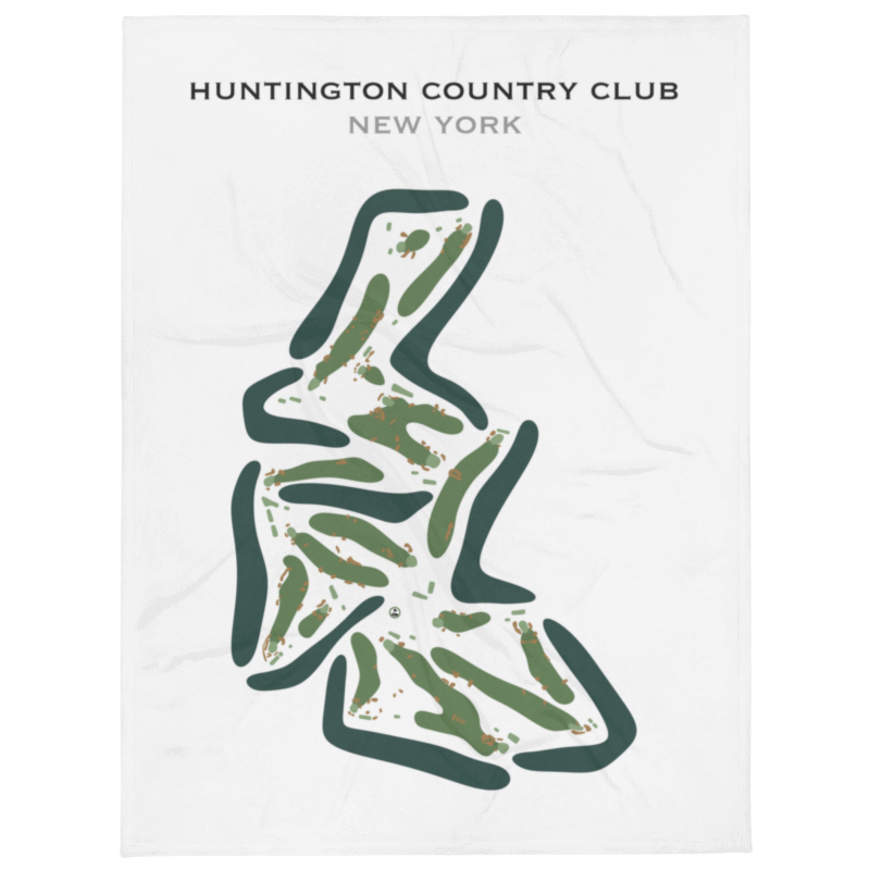 Huntington Country Club, New York - Printed Golf Courses