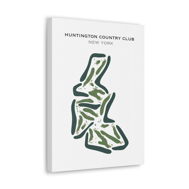 Huntington Country Club, New York - Printed Golf Courses