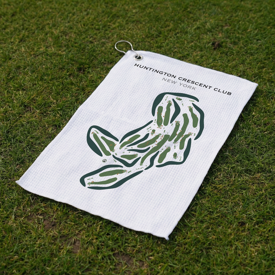 Huntington Crescent Club, New York - Printed Golf Courses
