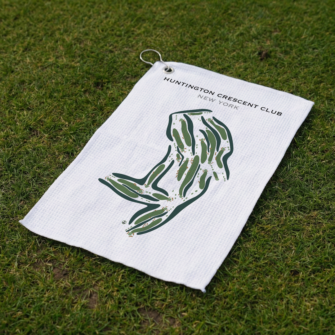 Huntington Crescent Club, New York - Printed Golf Courses