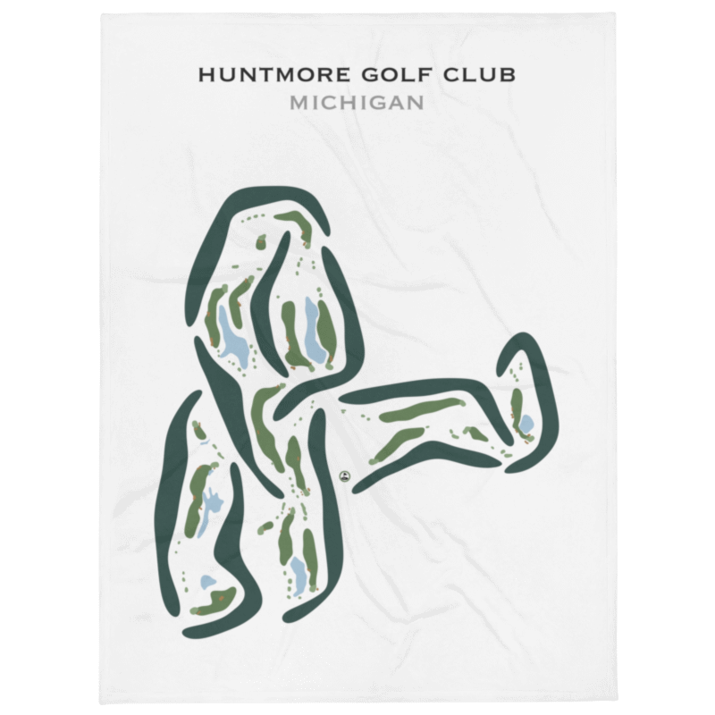 Huntmore Golf Club, Michigan - Printed Golf Courses