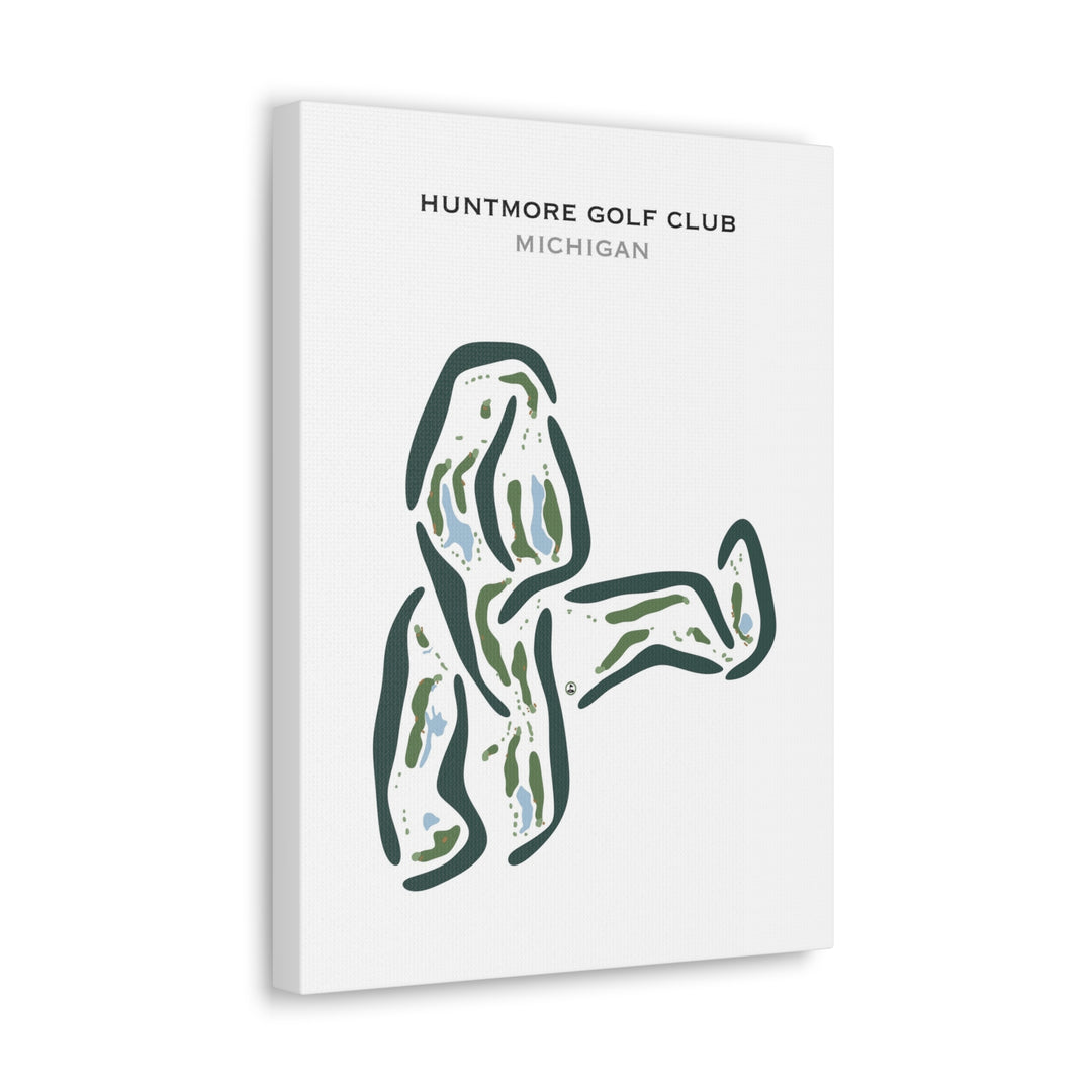 Huntmore Golf Club, Michigan - Printed Golf Courses