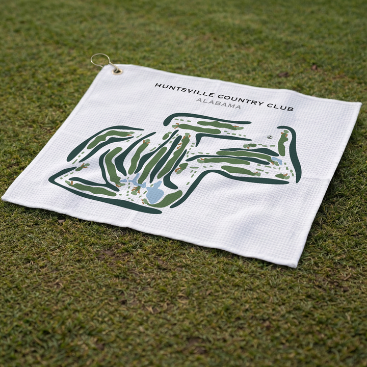 Huntsville Country Club, Alabama - Printed Golf Course