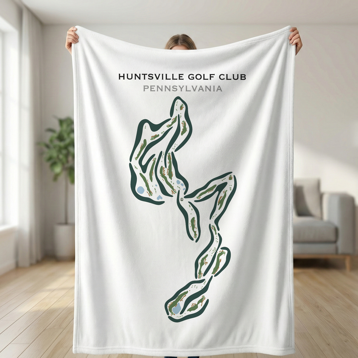 Huntsville Golf Club, Pennsylvania - Printed Golf Courses
