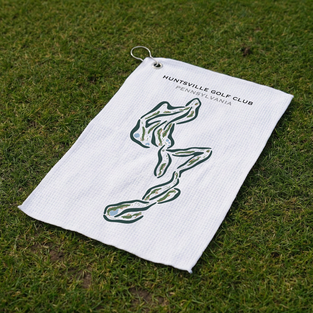 Huntsville Golf Club, Pennsylvania - Printed Golf Courses