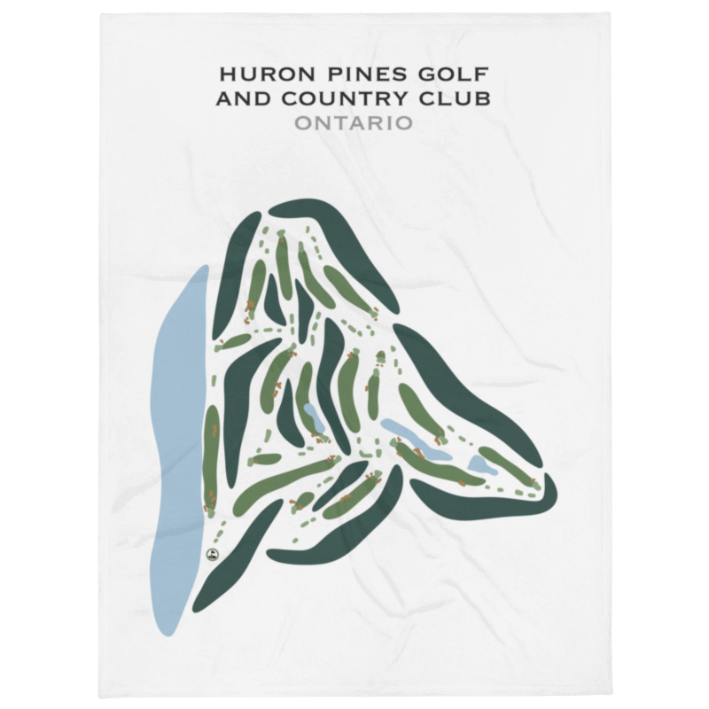 Huron Pines Golf & Country Club, Ontario - Printed Golf Courses