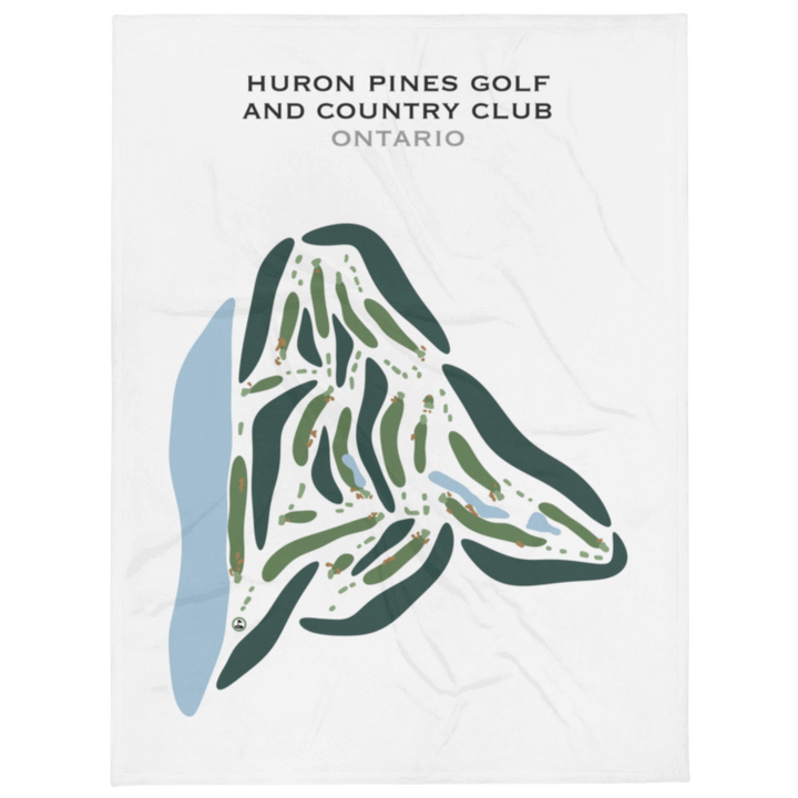 Huron Pines Golf & Country Club, Ontario - Printed Golf Courses