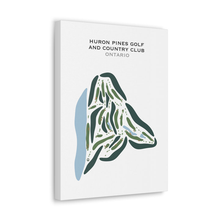 Huron Pines Golf & Country Club, Ontario - Printed Golf Courses